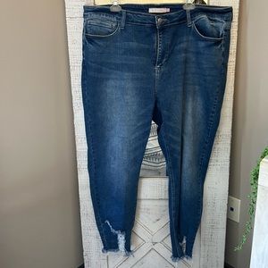Distress jeans